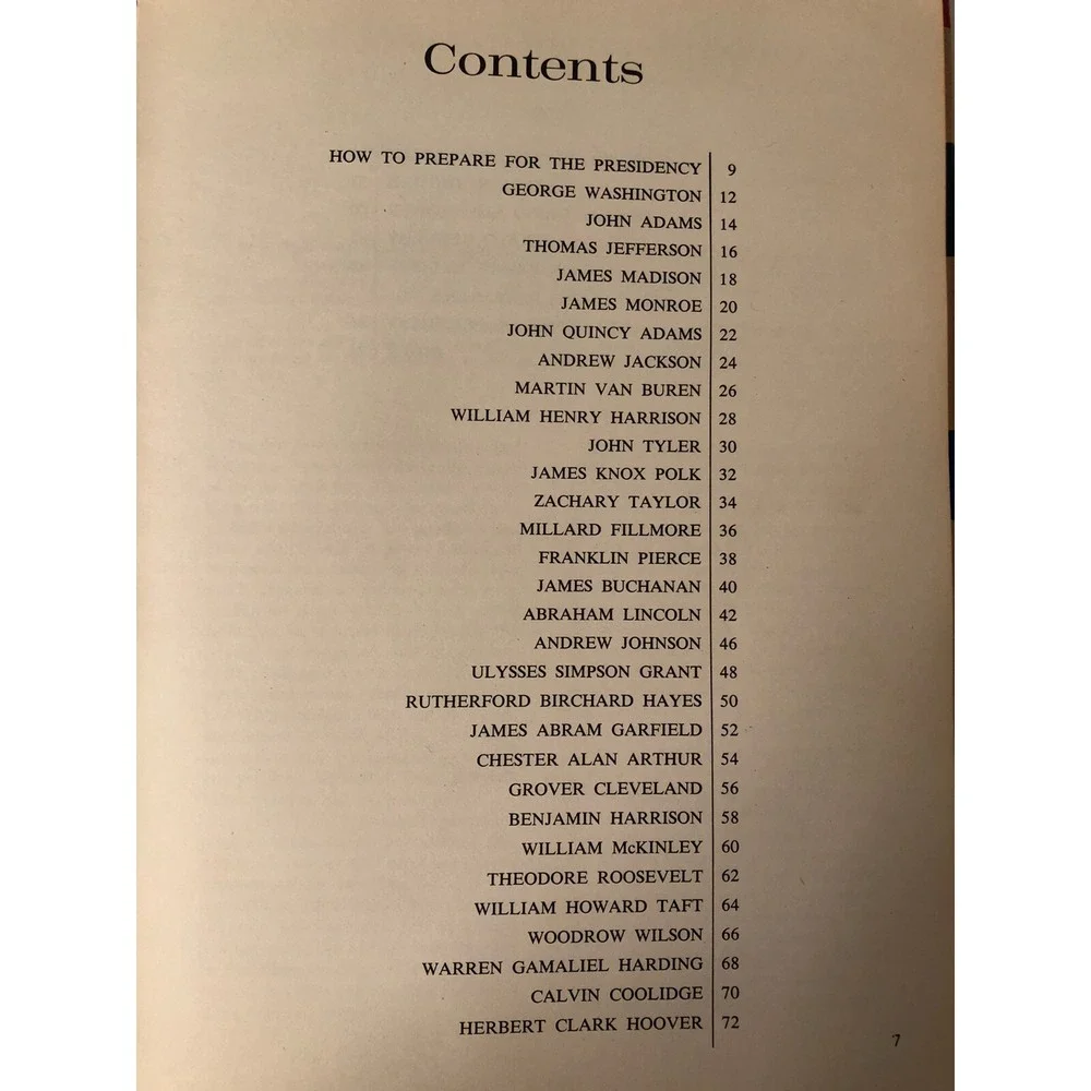 Atlas of the Presidents by Donald E. Cooke HCDJ 1964